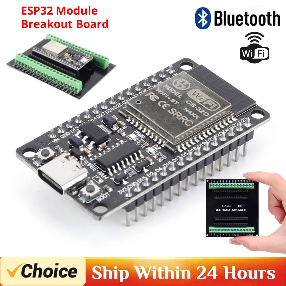 Nodemcuv2 - ESP-WROOM-32 ESP32-S 開発ボード タイプC ESP32 Bluetooth