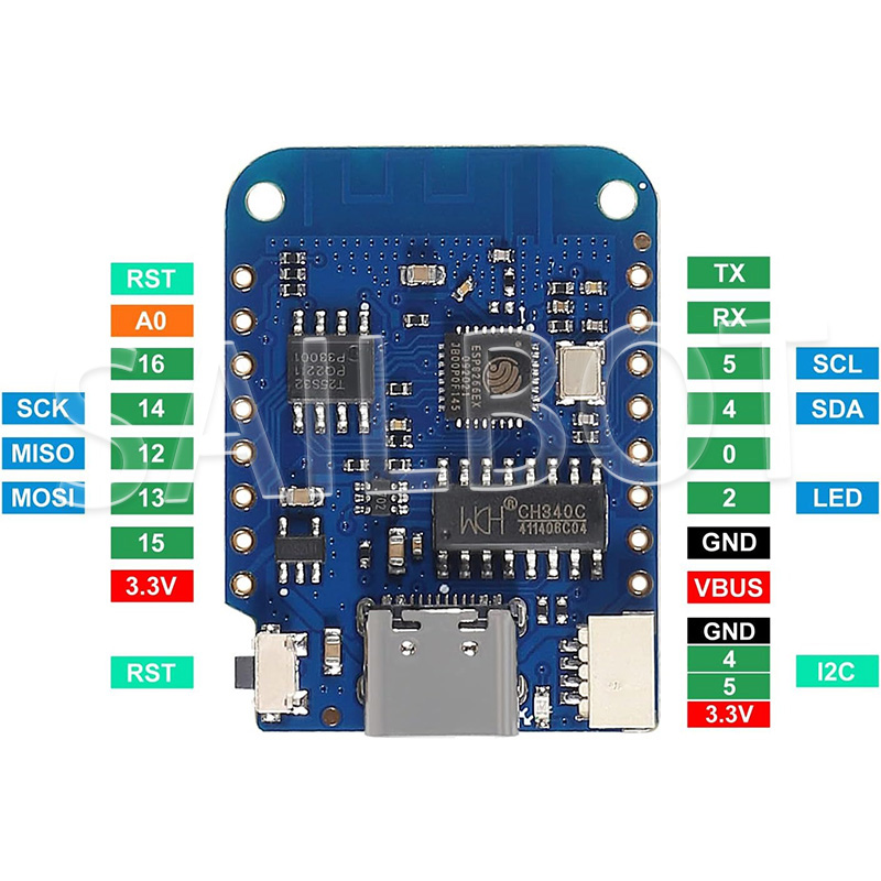 1-10 個 WeMos D1 ミニ ESP8266 WIF - Wemos D1 のレビューと価格