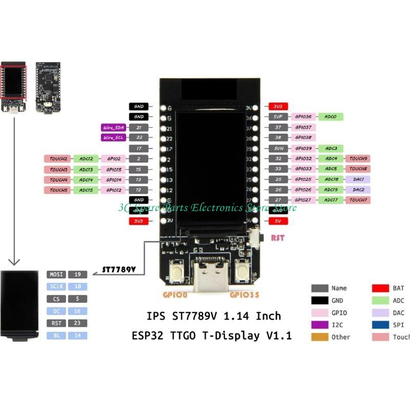 SZ TTGO T-Display ESP32 WiFi 互 - Ttgo Tdisplay のレビューと価格