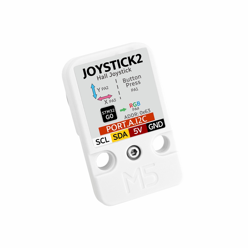 M5Stack 公式 I2c ジョイスティック 2 ユニット - M5Stack Core2 のレビューと価格