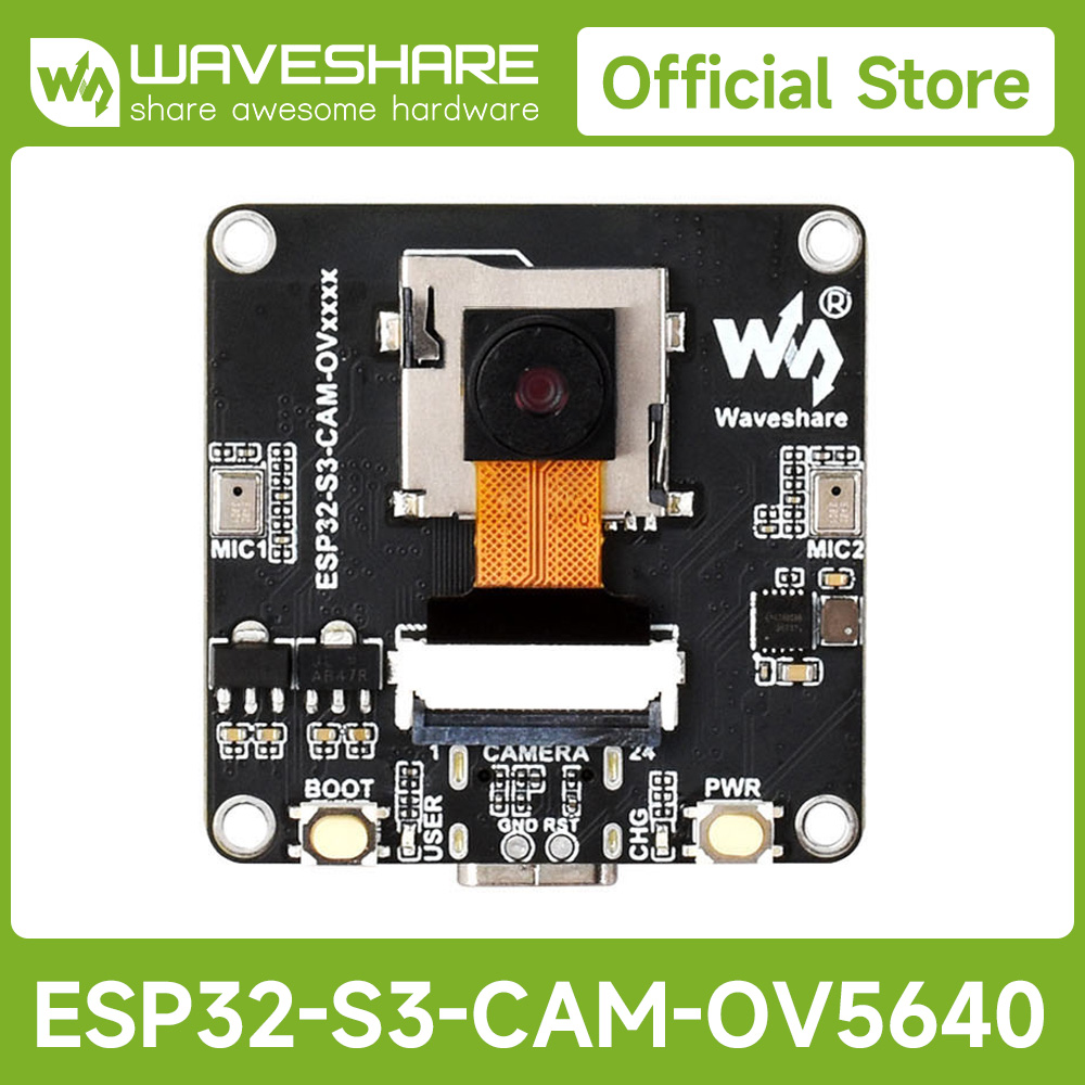 Waveshare ESP32-S3 AIoT カメラ開発ボ - Waveshare Esp32 のレビューと価格