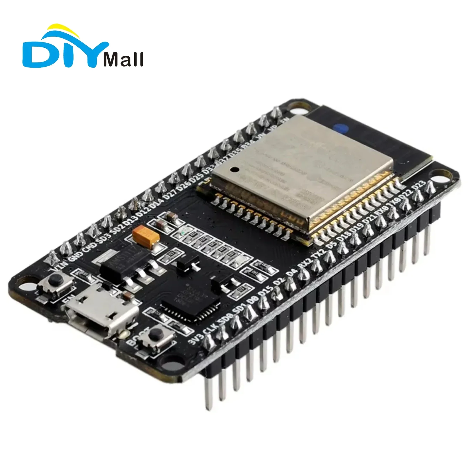 DOIT ESP-32モジュール、ESP32S開発ボード、W - Nodemcu 32S のレビューと価格