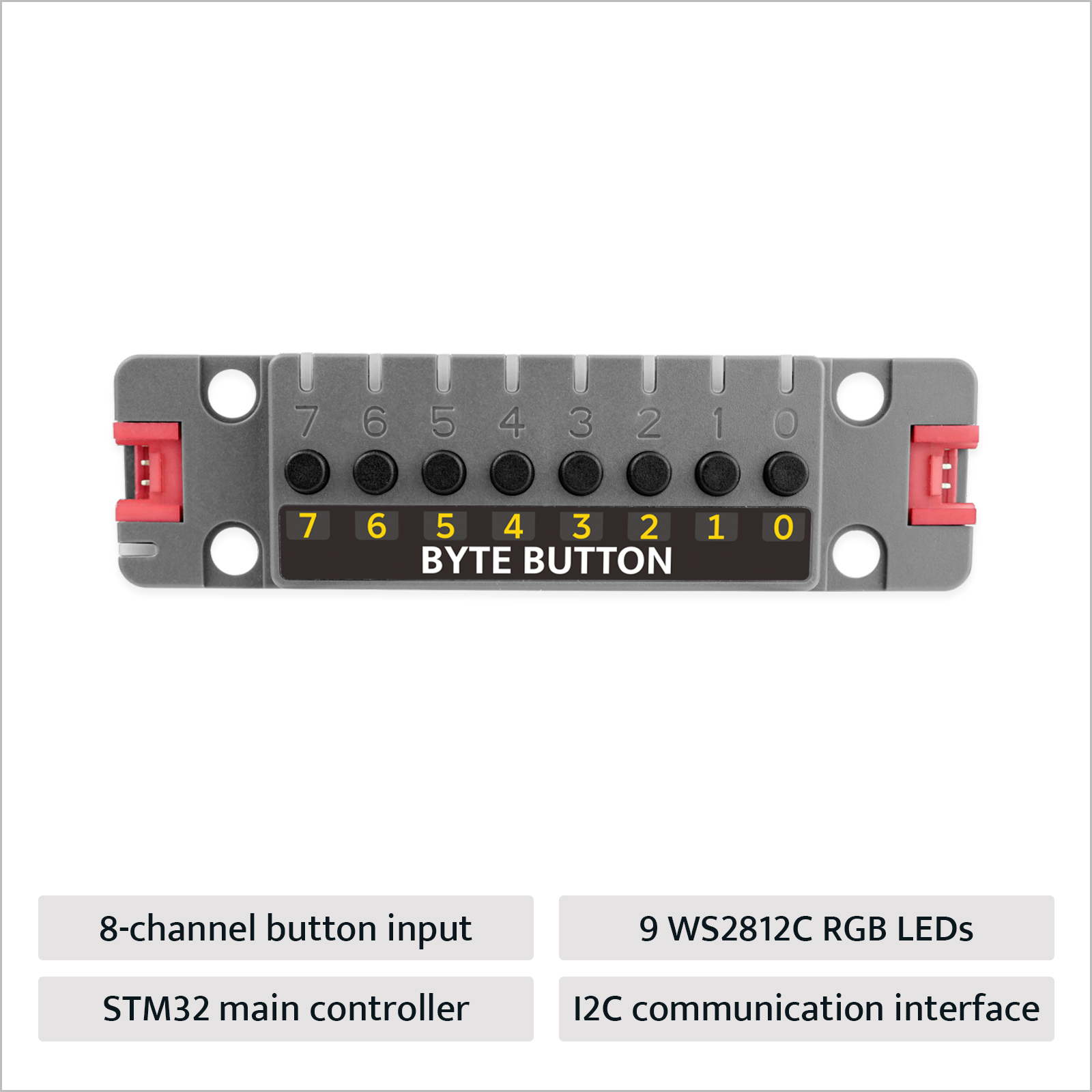 M5Stack公式製品：ByteButton 8チャンネルタ - M5Stack のレビューと価格
